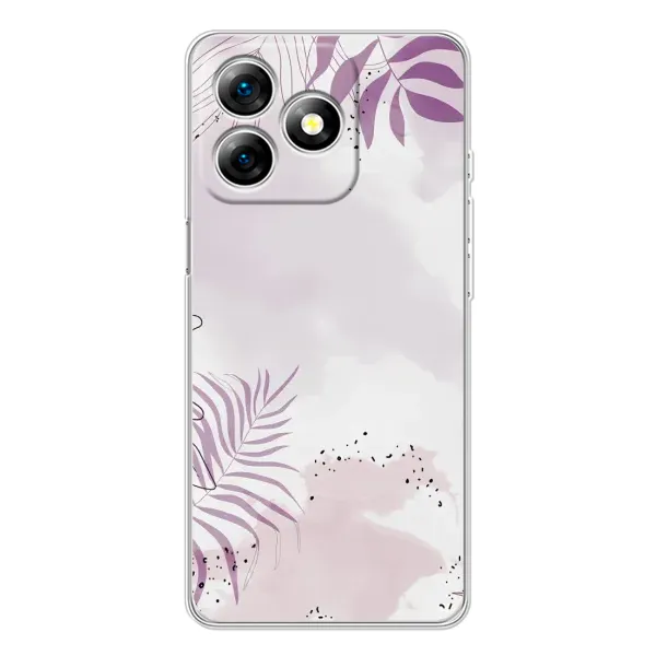 Чехол с принтом «Фиолетовые листья» для Ulefone Note 18 Pro Чехол с принтом «Фиолетовые листья» для Ulefone Note 18 Pro