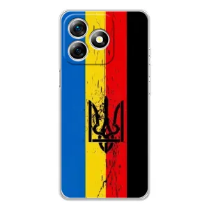Украинские Чехлы для Ulefone Note 18 Pro с картинкой УПА (AlphaPrint) (Флаг УПА)