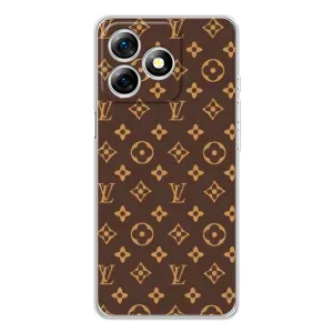 Чехлы Луи Витон для Ulefone Note 18 Pro (AlphaPrint - LOUIS VUITTON) (фон LOUIS VUITTON)