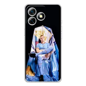 Чехлы с футболистом Ерлинг Холанд для Ulefone Note 18 Pro (AlphaPrint) (футболист Холанн)