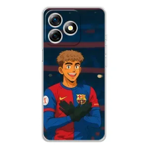 Чехол с принтом «Футболист Ямаль» для Ulefone Note 18 Pro