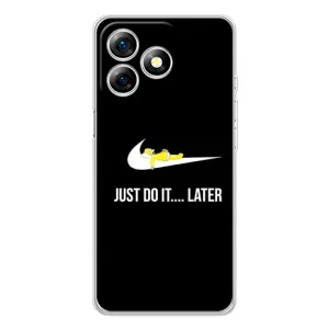 Чехол с Симпсонами для Ulefone Note 18 Pro (VPrint) (Гомер Later)