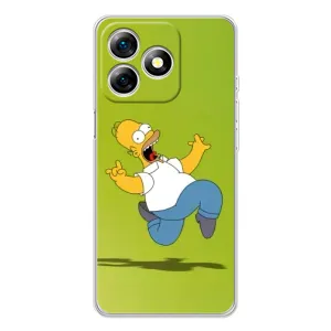 Чехол с Симпсонами для Ulefone Note 18 Pro (VPrint) (Гомер Симпсон)