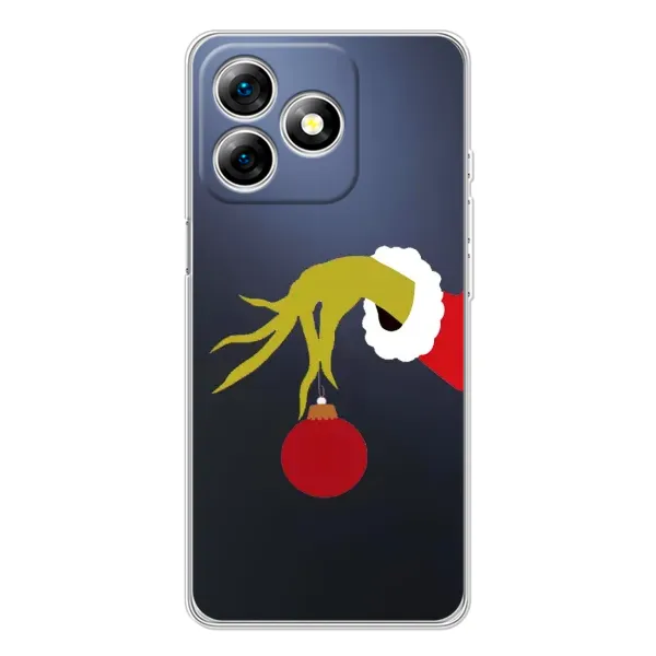 Чехол с принтом «Гринч с игрушкой» для Ulefone Note 18 Pro Чехол с принтом «Гринч с игрушкой» для Ulefone Note 18 Pro