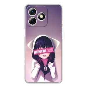 Чехлы Персонажи Аниме Наруто для Ulefone Note 18 Pro (AlphaPrint) (Hentai chan)