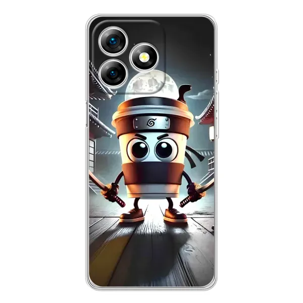 Чехол с принтом «Капучино асасино» для Ulefone Note 18 Pro