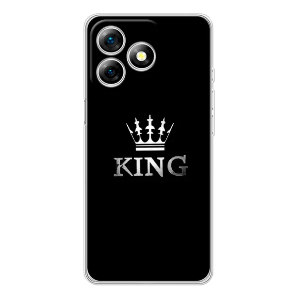 Чехол с принтом «KING» для Ulefone Note 18 Pro