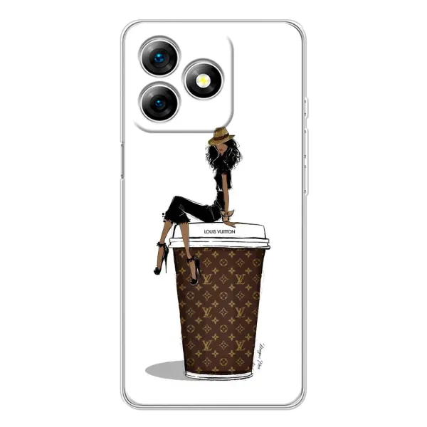 Чохол з принтом «кава LOUIS VUITTON» для Ulefone Note 18 Pro