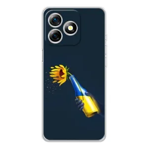 Чехол для Патриота Украины Ulefone Note 18 Pro - (AlphaPrint) (Коктейль молотова)