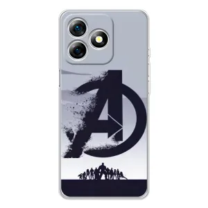 Чехлы с героями Марвел Ulefone Note 18 Pro (VPrint) (Команда А)