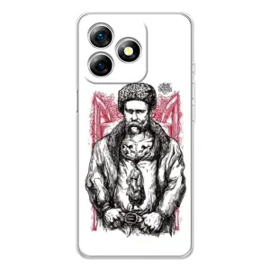 Чехлы для Ulefone Note 18 Pro с принтом Тараса Шевченко (AlphaPrint) (Козак Шевченко)