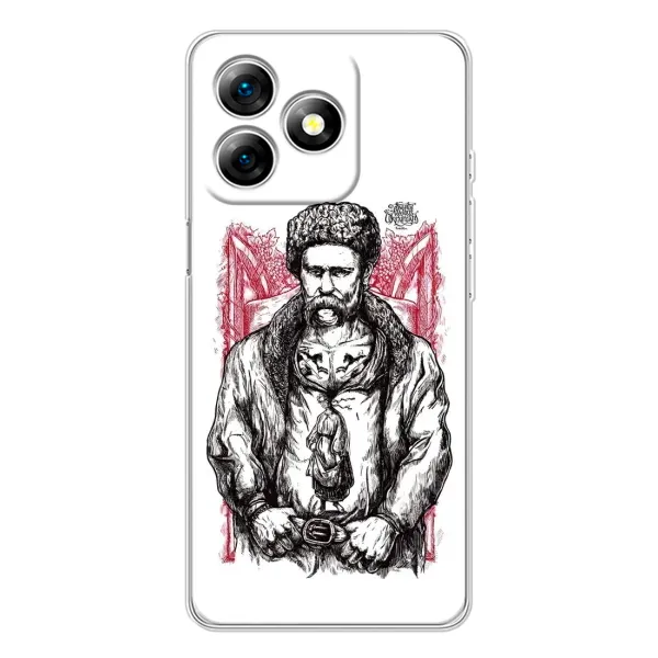 Чехол с принтом «Козак Шевченко» для Ulefone Note 18 Pro Чехол с принтом «Козак Шевченко» для Ulefone Note 18 Pro
