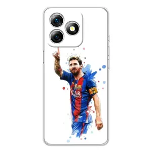 Чехлы Месси для Ulefone Note 18 Pro (AlphaPrint) (Лео Месси)