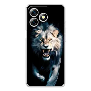 Чохол з принтом «Лев у темряві» для Ulefone Note 18 Pro