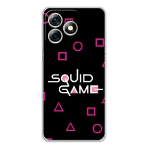 Чехол Гра в кальмара для Ulefone Note 18 Pro (Паттерн Игра кальмара)