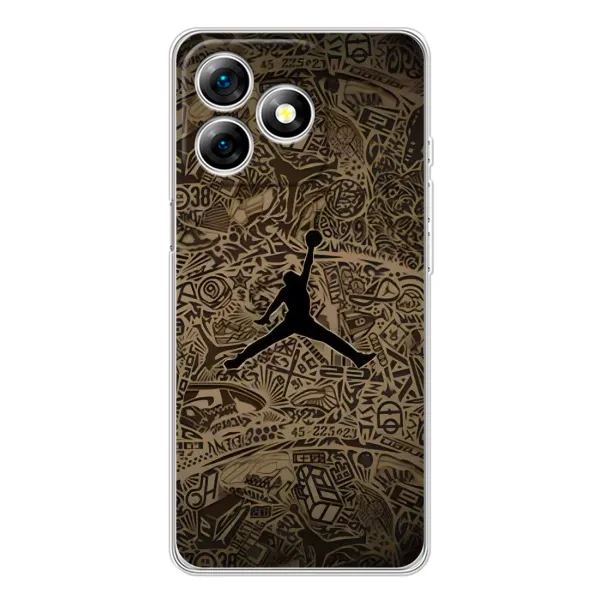 Чехол с принтом «Logo Jordan» для Ulefone Note 18 Pro Чехол с принтом «Logo Jordan» для Ulefone Note 18 Pro