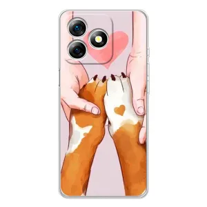 Чехлы с собаками для Ulefone Note 18 Pro (VPrint) (Любовь к собакам)