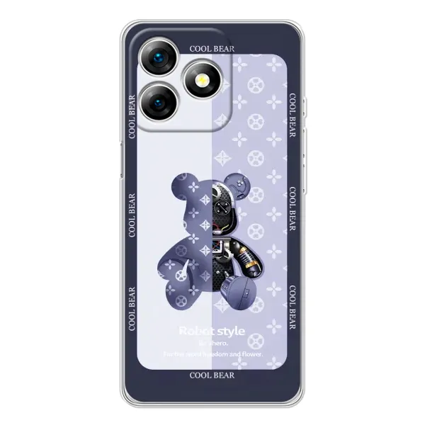 Чехол с принтом «Медвежонок LV» для Ulefone Note 18 Pro