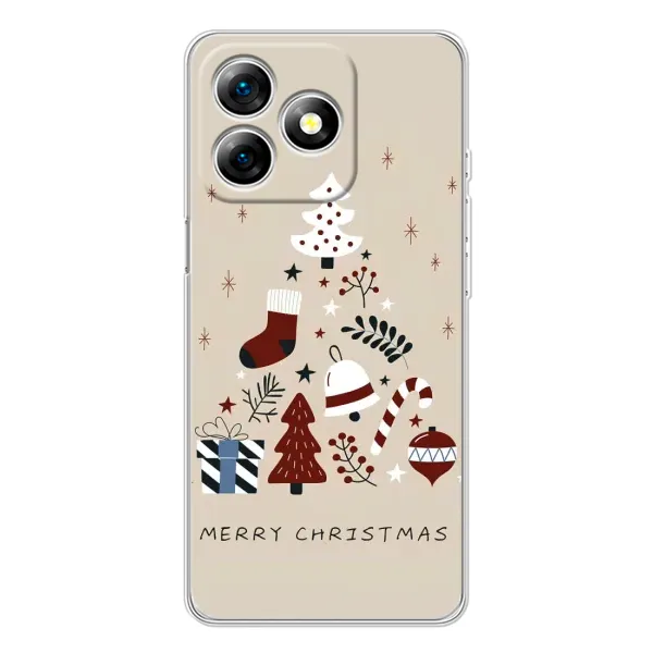 Чехол с принтом «Merry Christmas» для Ulefone Note 18 Pro Чехол с принтом «Merry Christmas» для Ulefone Note 18 Pro