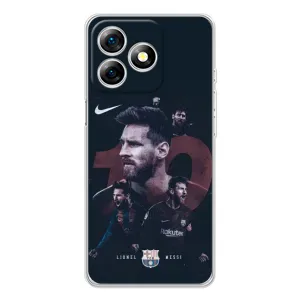Чехлы Месси для Ulefone Note 18 Pro (AlphaPrint) (Месси 10)