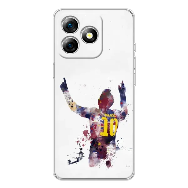 Чехол с принтом «Messi Barca» для Ulefone Note 18 Pro