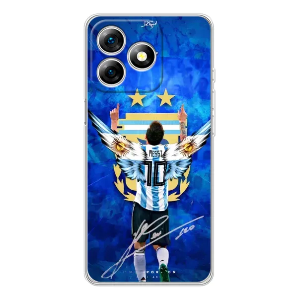 Чехол с принтом «Месси сборная» для Ulefone Note 18 Pro Чехол с принтом «Месси сборная» для Ulefone Note 18 Pro