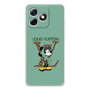 Чехлы Луи Витон для Ulefone Note 18 Pro (AlphaPrint - LOUIS VUITTON) (Микки Маус LV)