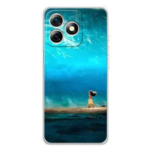 Чехол с мультфильмом Моана Ulefone Note 18 Pro (Океан Моана)
