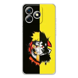 Naruto Anime Чехлы для Нот 18 Про (AlphaPrint) (Наруто-Итачи)
