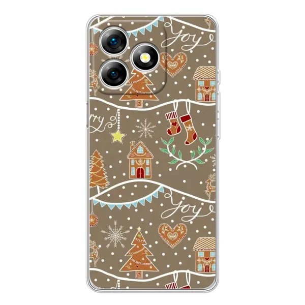 Чехол с принтом «Новогодние пряники» для Ulefone Note 18 Pro