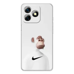 Чехлы с Обезьянами NFT для Ulefone Note 18 Pro (AlphaPrint) (обезьяна NFT Nike)