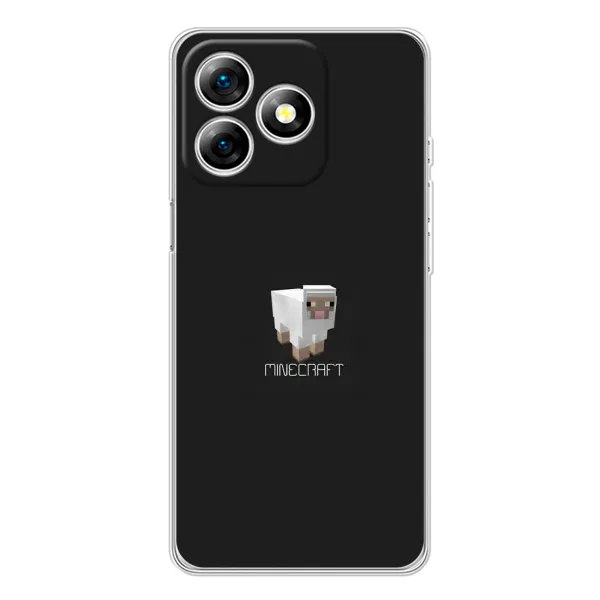 Чохол з принтом «Овечка Майнкрафт» для Ulefone Note 18 Pro