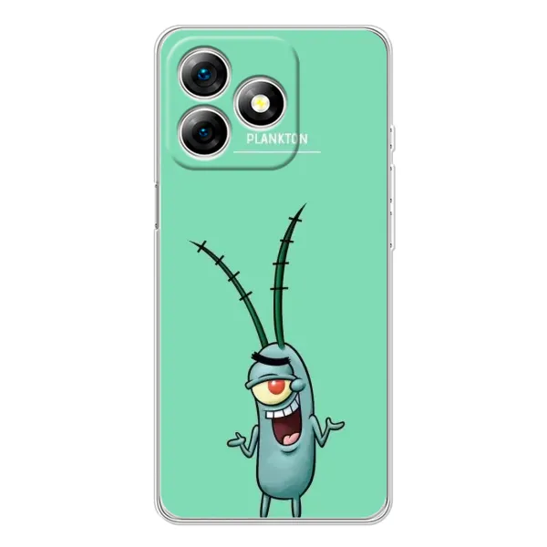 Чехол с принтом «Персонаж Планктон» для Ulefone Note 18 Pro Чехол с принтом «Персонаж Планктон» для Ulefone Note 18 Pro