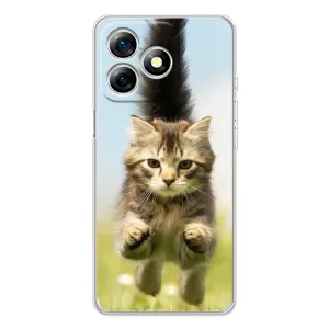 Чехлы с Котиками для Ulefone Note 18 Pro (VPrint) (Прыжок кота)