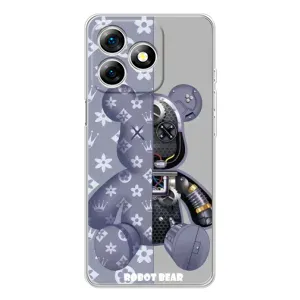 Крутые Чехлы Луи Виттон для Ulefone Note 18 Pro (AlphaPrint) (Робот Мишка)