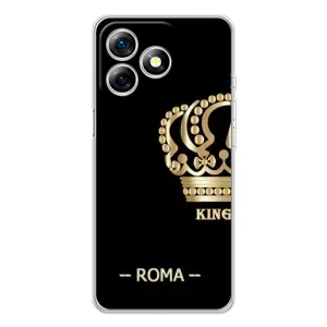 Чехлы для Ulefone Note 18 Pro (VPrint) - Футбольные клубы (Roma)