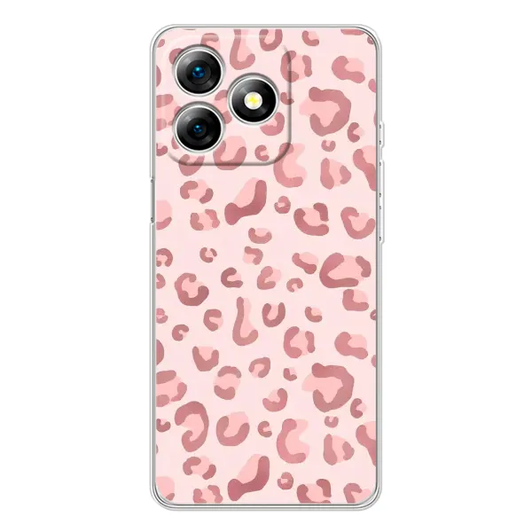 Чехол с принтом «Розовый леопард» для Ulefone Note 18 Pro