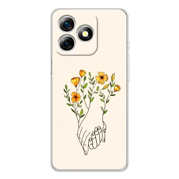 Чехол с принтом «Руки любви» для Ulefone Note 18 Pro Чехол с принтом «Руки любви» для Ulefone Note 18 Pro