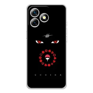 Чехлы на тему: Итачи Учиха для Ulefone Note 18 Pro (AlphaPrint) (глаза Итачи)