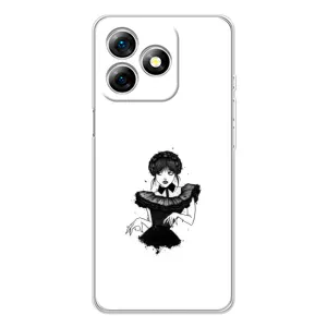 Чехлы Венсдей на Ulefone Note 18 Pro Уэнсдей (AlphaPrint) (танец Уэнздей)