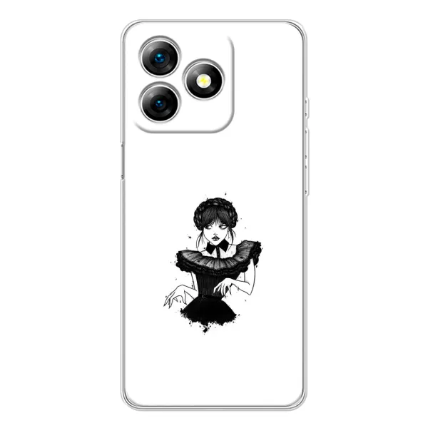 Чехол с принтом «танец Уэнздей» для Ulefone Note 18 Pro