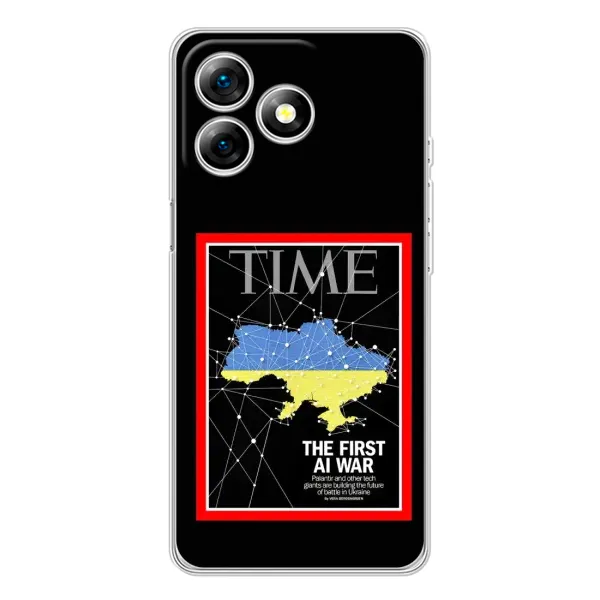 Чохол з принтом «TIME Ukraine» для Ulefone Note 18 Pro