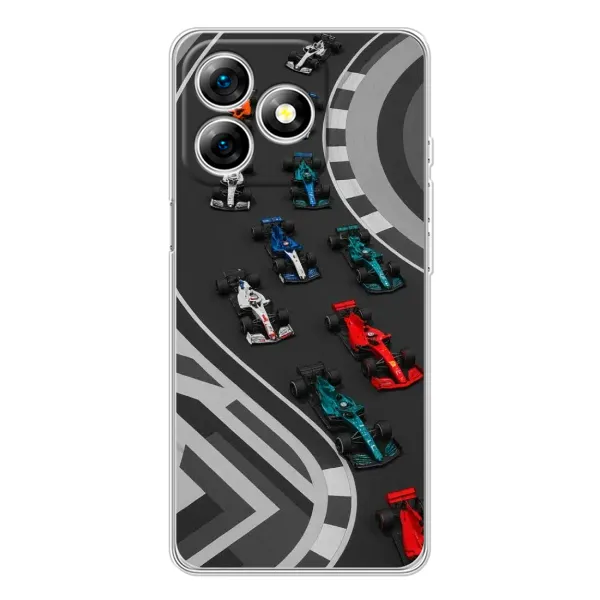 Чохол з принтом «Траса Ф1» для Ulefone Note 18 Pro
