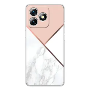 Мраморный чехол на Ulefone Note 18 Pro (VPrint) (Тройной мрамор)