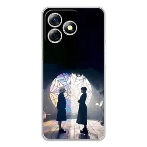 Чехлы Венсдей на Ulefone Note 18 Pro Уэнсдей (AlphaPrint) (Уэнздей и Инид)