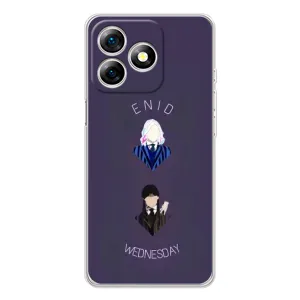 Чехлы Венсдей на Ulefone Note 18 Pro Уэнсдей (AlphaPrint) (Уэнздей и подруга)