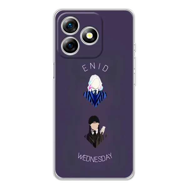 Чехол с принтом «Уэнздей и подруга» для Ulefone Note 18 Pro