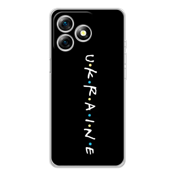 Чохол з принтом «UKRAINE» для Ulefone Note 18 Pro Чохол з принтом «UKRAINE» для Ulefone Note 18 Pro