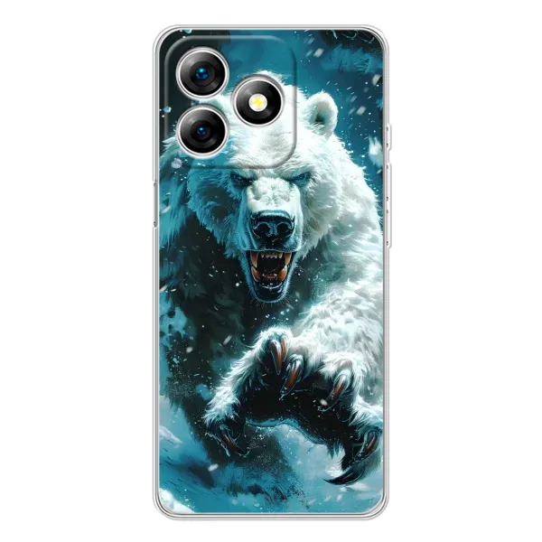 Чохол з принтом «Полярний ведмідь» для Ulefone Note 18 Pro