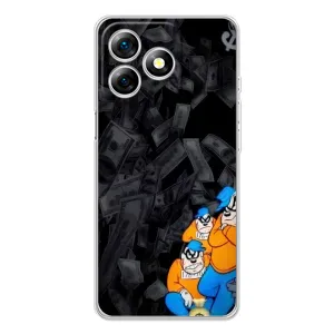 Чехлы с крутыми принтами для Ulefone Note 18 Pro - (PREMIUMPrint) (Воры)